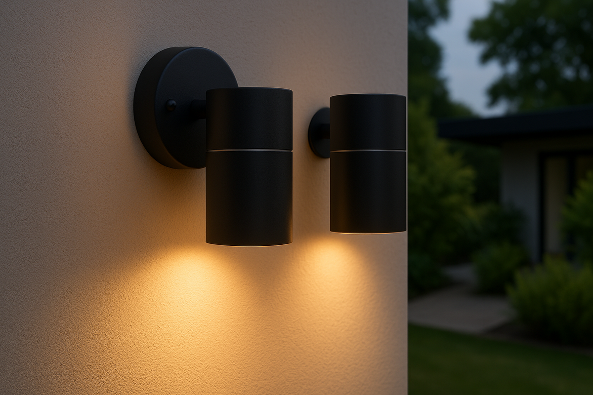 Buitenlamp Wandlamp Modern met Neerwaartse Verlichting en GU10 Fitting voor Buiten