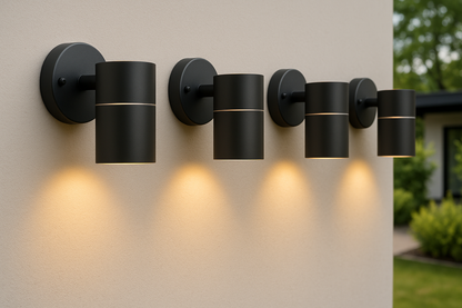 Buitenlamp Wandlamp Modern met Neerwaartse Verlichting en GU10 Fitting voor Buiten