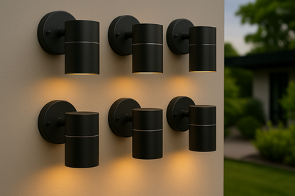 Buitenlamp Wandlamp Modern met Neerwaartse Verlichting en GU10 Fitting voor Buiten