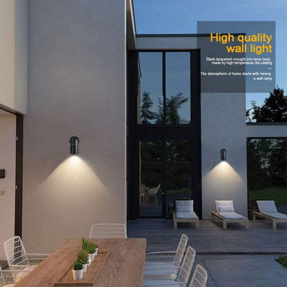 Buitenlamp Wandlamp Modern met Neerwaartse Verlichting en GU10 Fitting voor Buiten