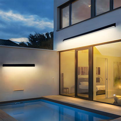 Buitenwandlamp Minimalistisch LED Strip voor Terras en Balkon