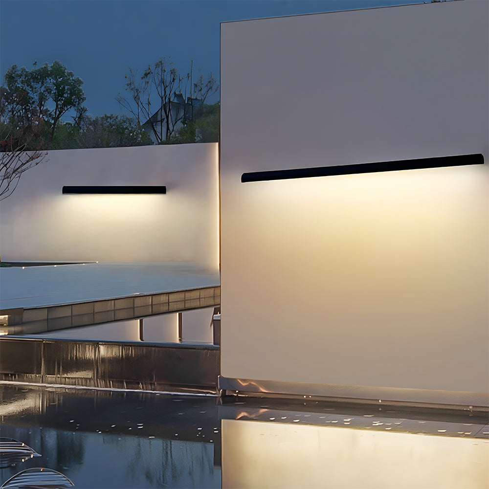 Buitenwandlamp Minimalistisch LED Strip voor Terras en Balkon