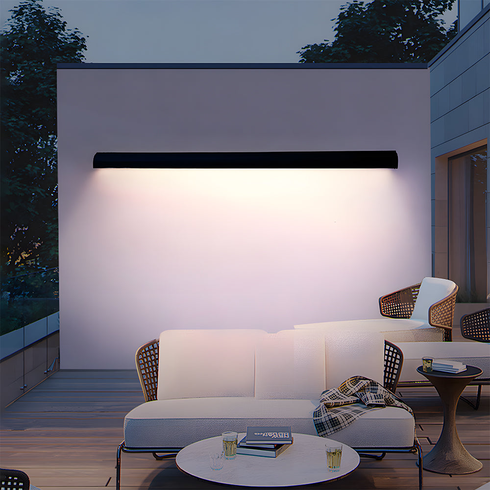 Buitenwandlamp Minimalistisch LED Strip voor Terras en Balkon