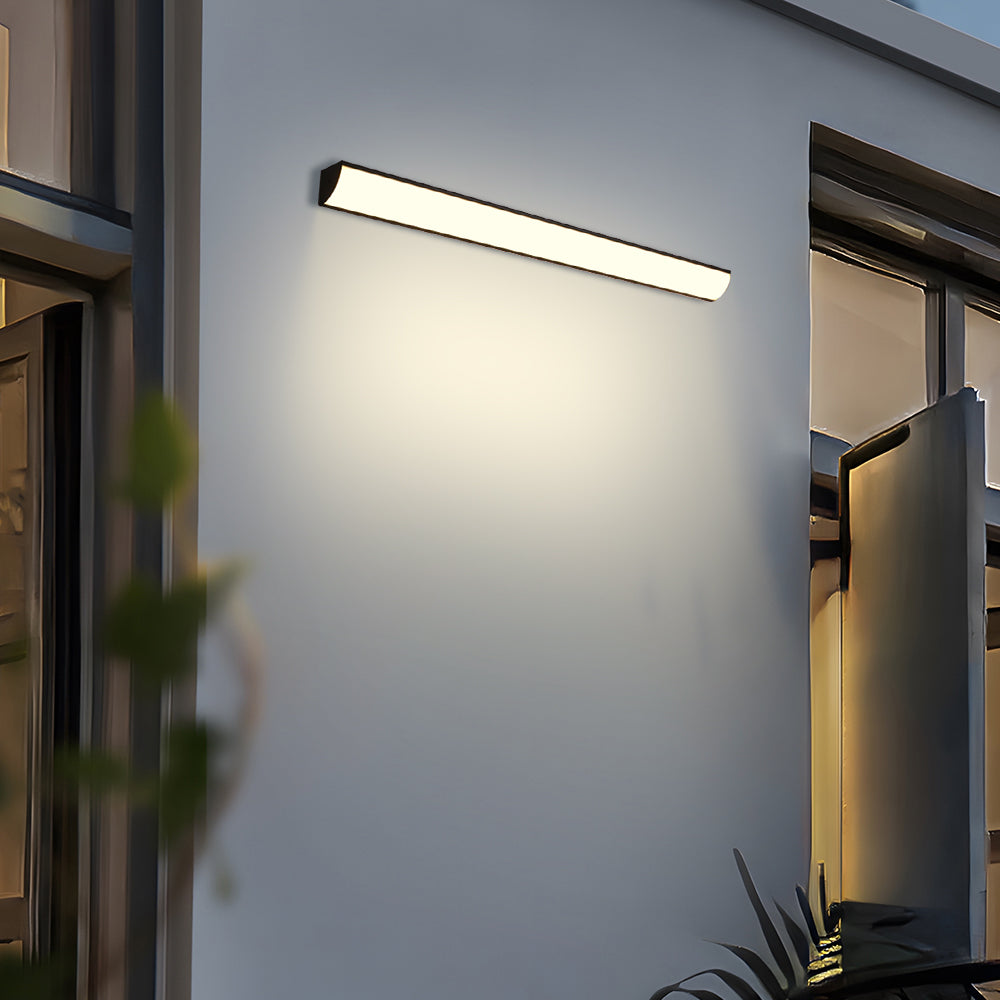 Buitenwandlamp Minimalistisch met Geïntegreerde LED en Slank Langwerpig Design