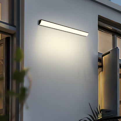 Buitenwandlamp Minimalistisch met Geïntegreerde LED en Slank Langwerpig Design