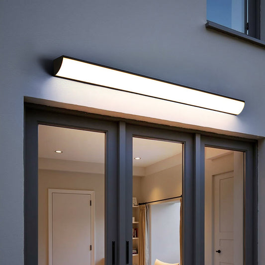 Buitenwandlamp Minimalistisch met Geïntegreerde LED en Slank Langwerpig Design