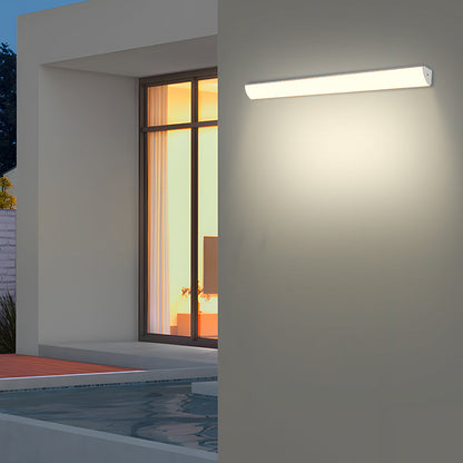 Buitenwandlamp Minimalistisch met Geïntegreerde LED en Slank Langwerpig Design