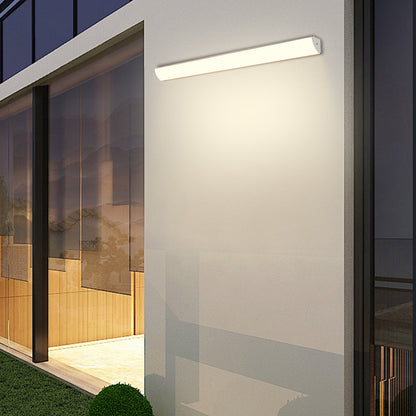 Buitenwandlamp Minimalistisch met Geïntegreerde LED en Slank Langwerpig Design