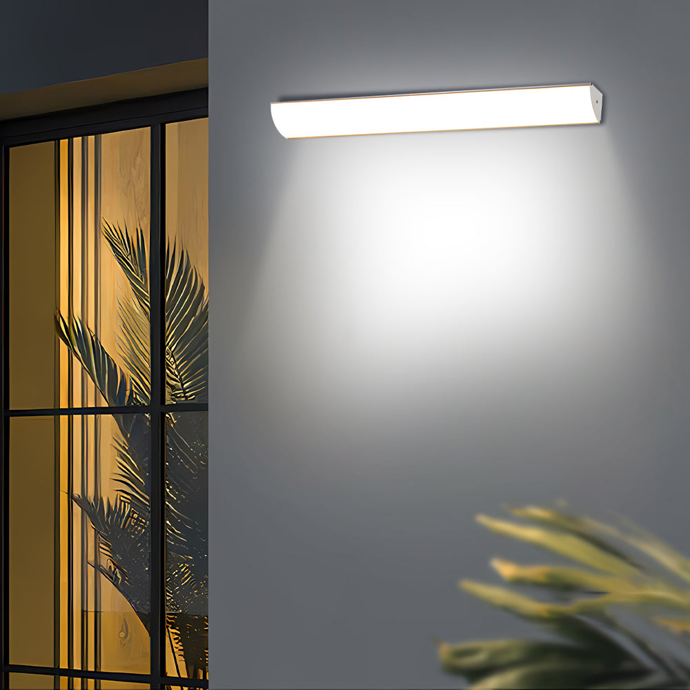 Buitenwandlamp Minimalistisch met Geïntegreerde LED en Slank Langwerpig Design
