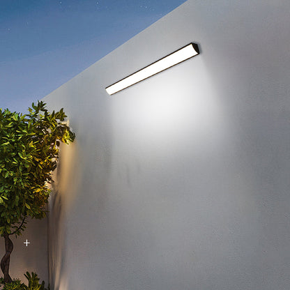 Buitenwandlamp Minimalistisch met Geïntegreerde LED en Slank Langwerpig Design