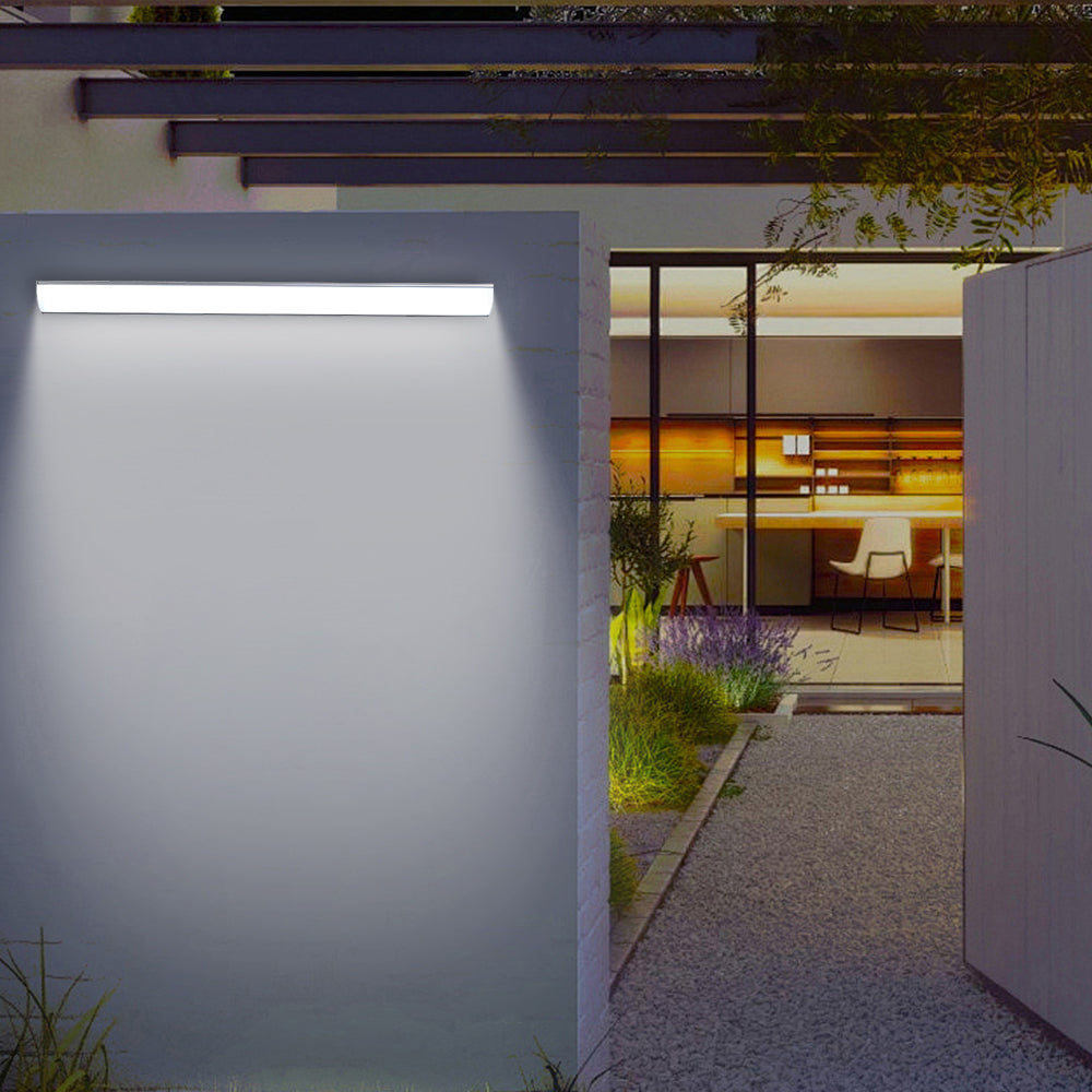 Buitenwandlamp Minimalistisch met Geïntegreerde LED en Slank Langwerpig Design