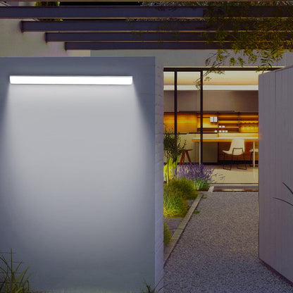 Buitenwandlamp Minimalistisch met Geïntegreerde LED en Slank Langwerpig Design