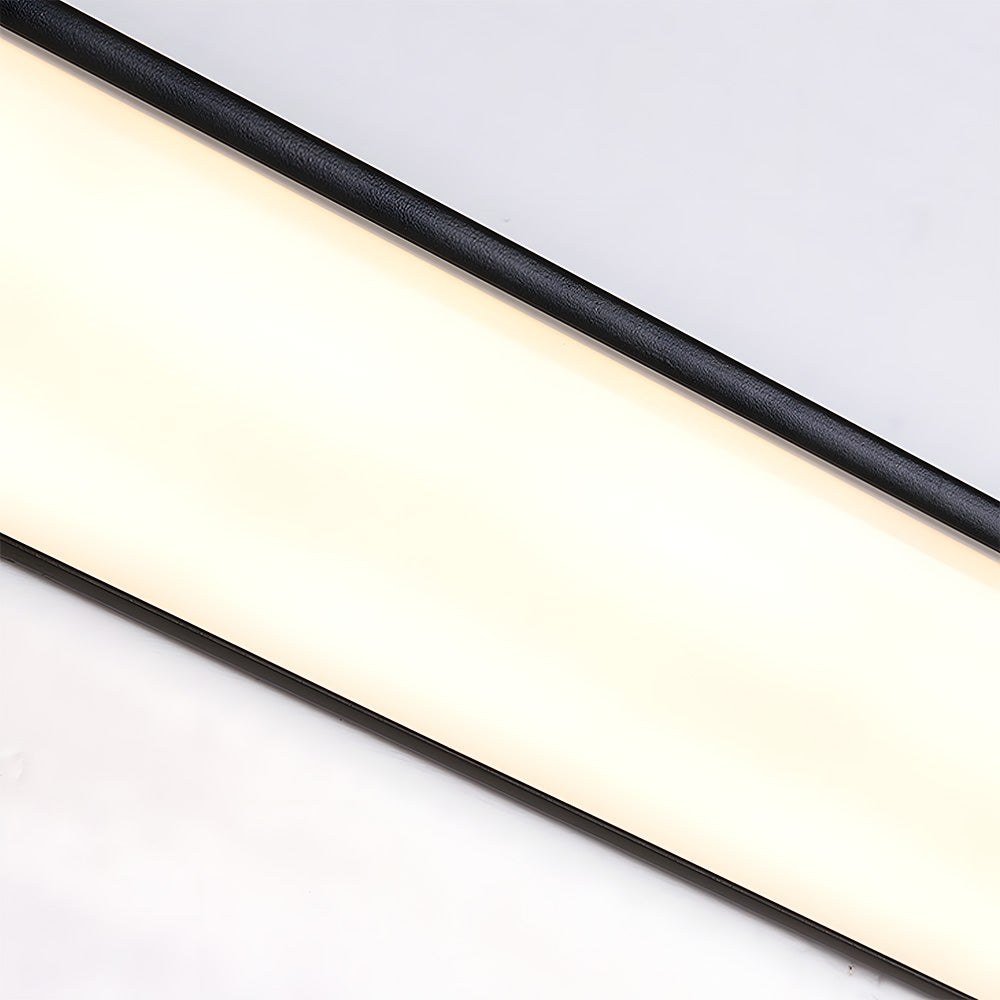 Buitenwandlamp Minimalistisch met Geïntegreerde LED en Slank Langwerpig Design
