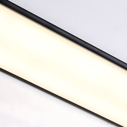 Buitenwandlamp Minimalistisch met Geïntegreerde LED en Slank Langwerpig Design