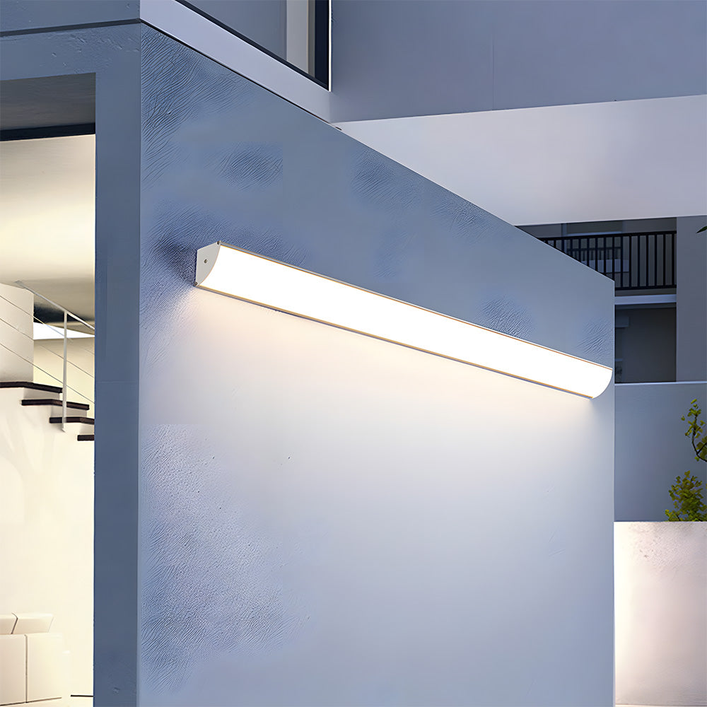 Buitenwandlamp Minimalistisch met Geïntegreerde LED en Slank Langwerpig Design