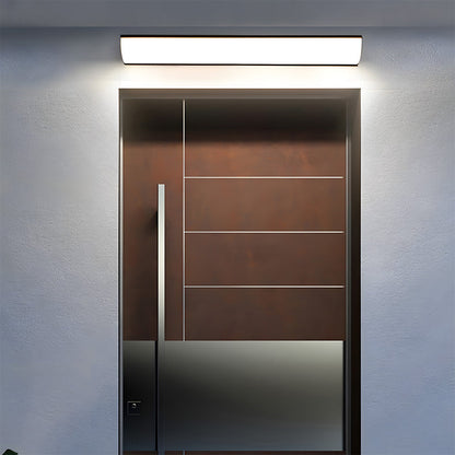 Buitenwandlamp Minimalistisch met Geïntegreerde LED en Slank Langwerpig Design
