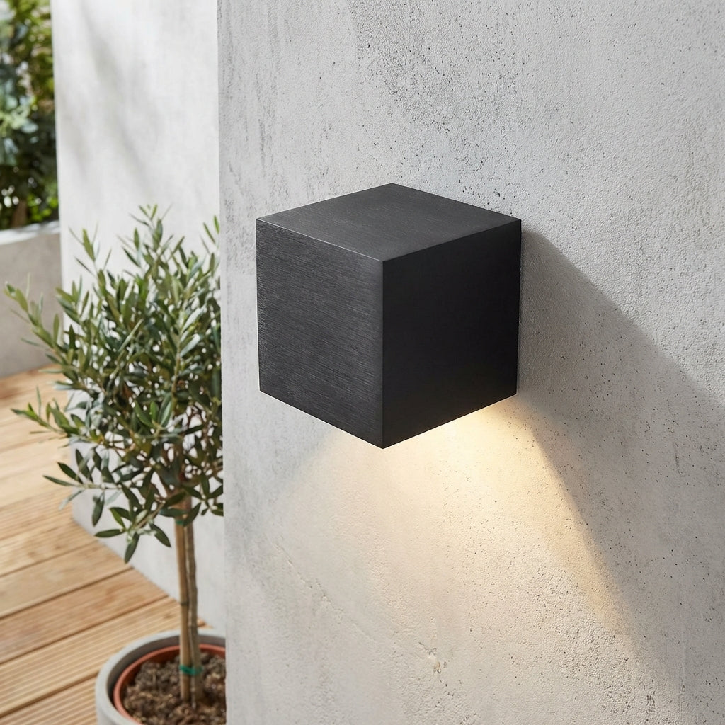 Buitenwandlamp Modern met GU10 Fitting voor Gevel en Terras