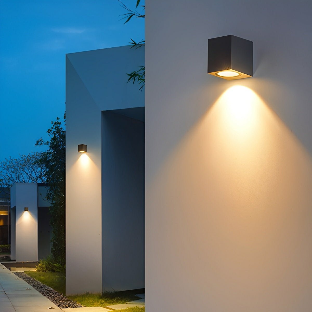 Buitenwandlamp Modern met GU10 Fitting voor Gevel en Terras