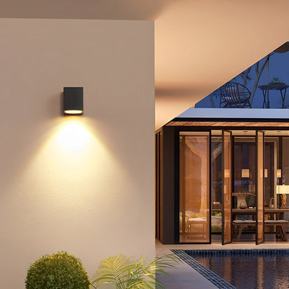 Buitenwandlamp Modern met GU10 Fitting voor Gevel en Terras