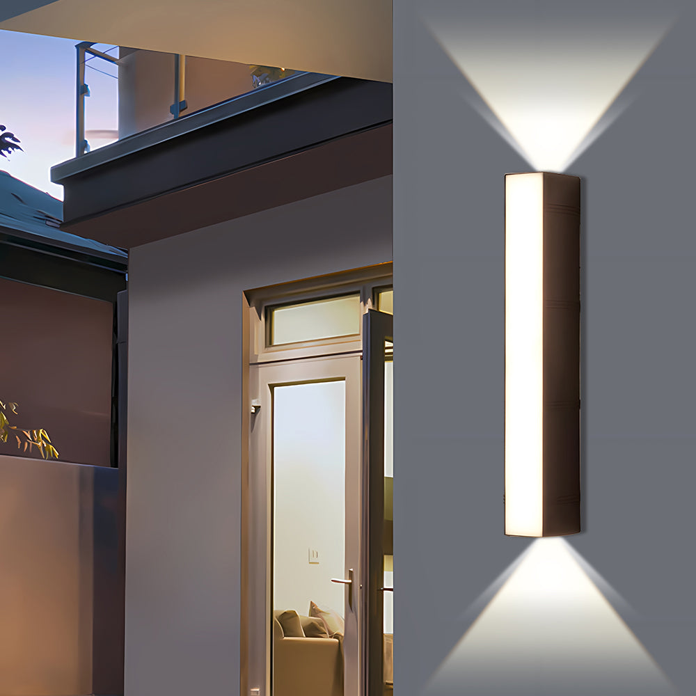 Buitenwandlamp Modern met LED en Up-Down Verlichting voor Tuin en Terras
