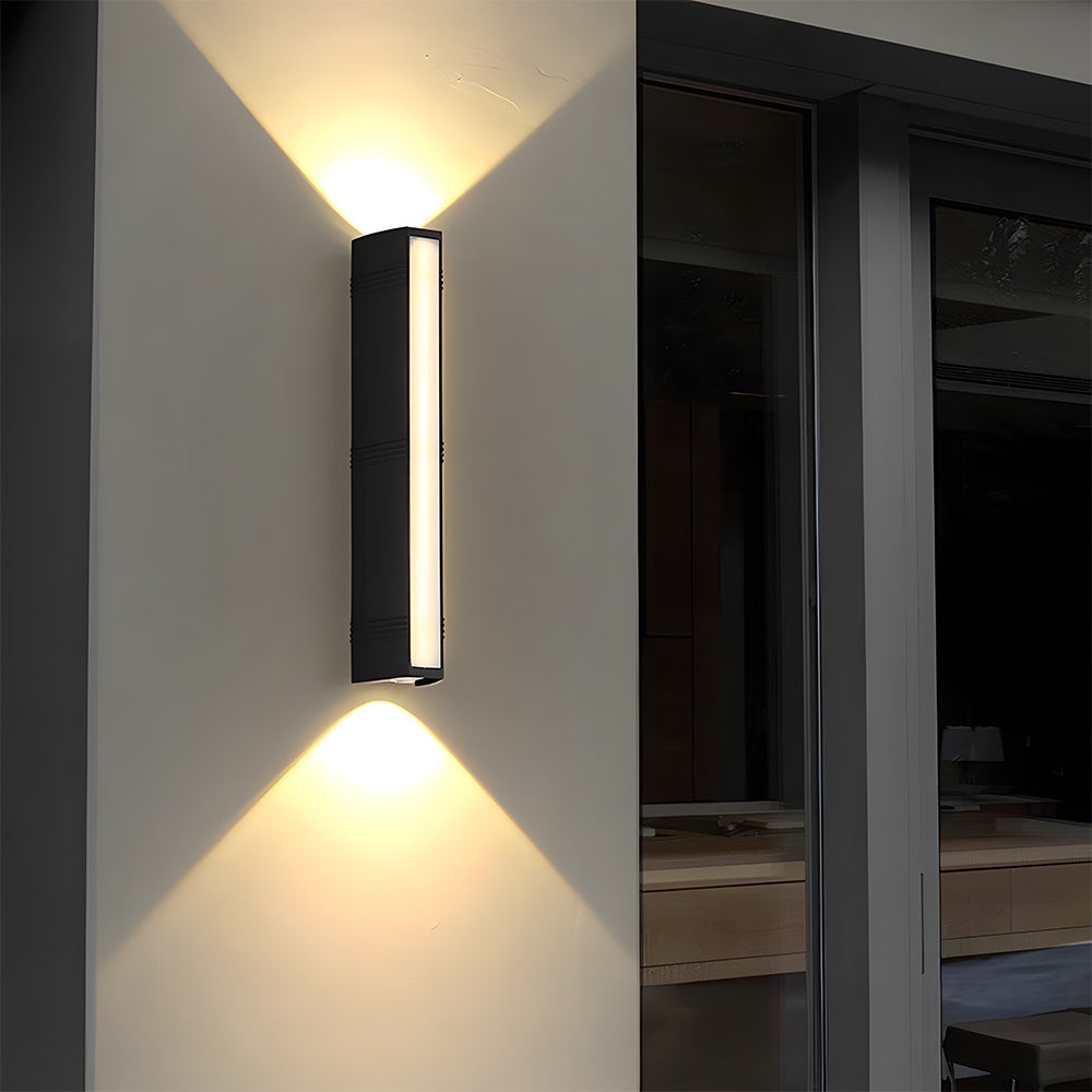 Buitenwandlamp Modern met LED en Up-Down Verlichting voor Tuin en Terras