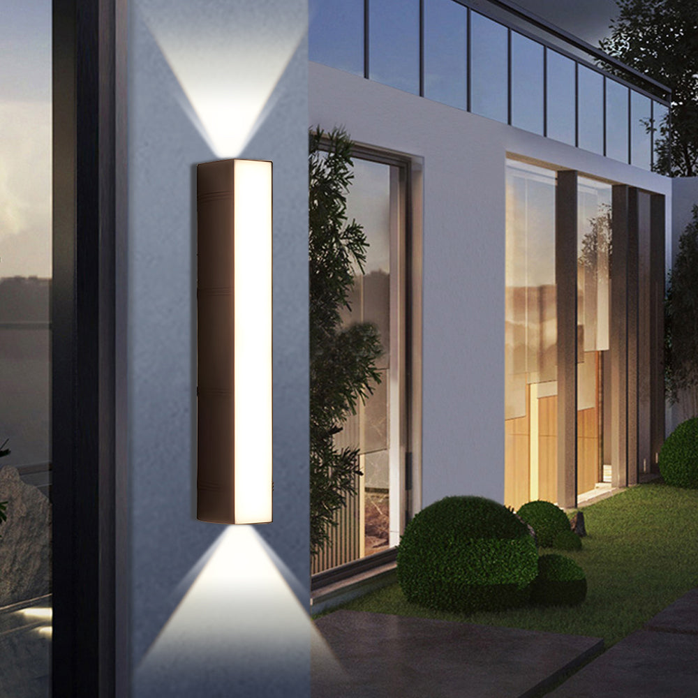 Buitenwandlamp Modern met LED en Up-Down Verlichting voor Tuin en Terras