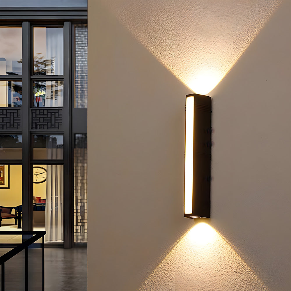 Buitenwandlamp Modern met LED en Up-Down Verlichting voor Tuin en Terras