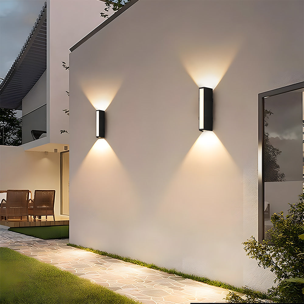 Buitenwandlamp Modern met LED en Up-Down Verlichting voor Tuin en Terras