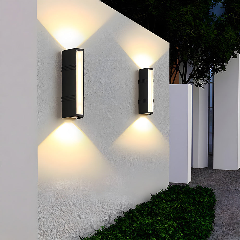 Buitenwandlamp Modern met LED en Up-Down Verlichting voor Tuin en Terras