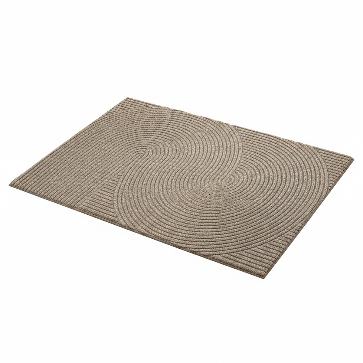 Deurmat Antislip met 3D Groefpatroon voor Binnen en Buiten