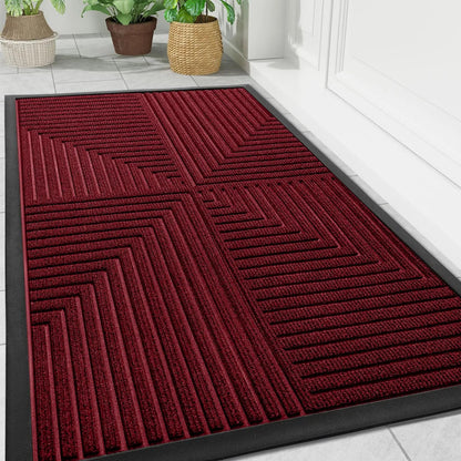 Deurmat Antislip voor Binnen en Buiten met Geometrisch Patroon