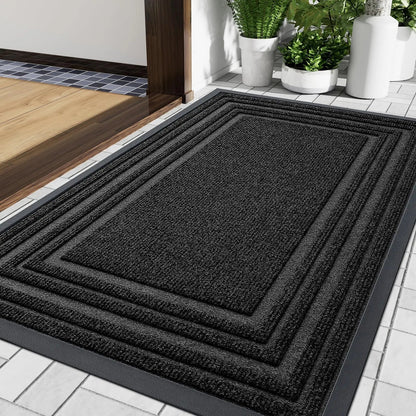 Deurmat Antislip voor Binnen en Buiten met Rand Design