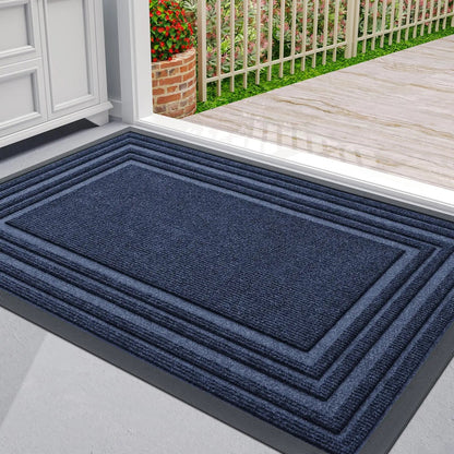 Deurmat Antislip voor Binnen en Buiten met Rand Design