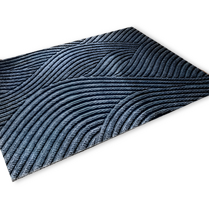 Deurmat Hal Antislip met Geometrisch Patroon voor Binnen