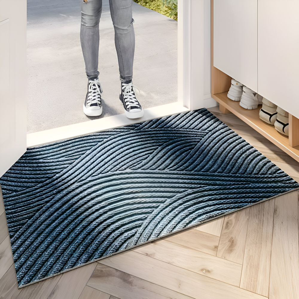 Deurmat Hal Antislip met Geometrisch Patroon voor Binnen