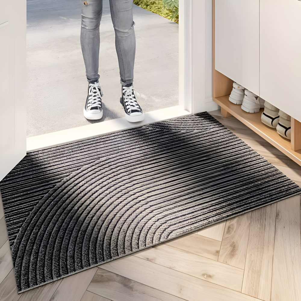 Deurmat Hal Antislip met Geometrisch Patroon voor Binnen