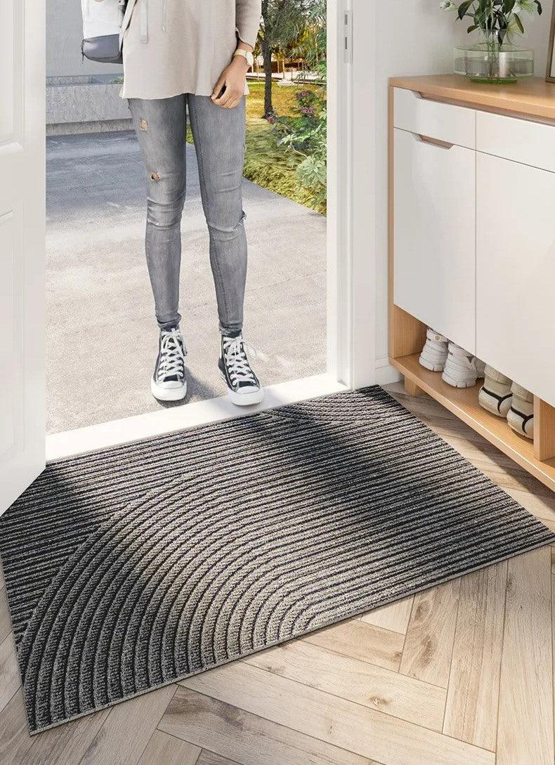 Deurmat Hal Antislip met Gestructureerd Patroon voor Binnen en Buiten