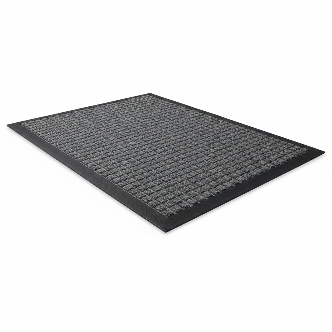 Deurmat voor Binnen en Buiten met Antislip Rubberrand en Ruitjespatroon