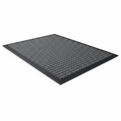 Deurmat voor Binnen en Buiten met Antislip Rubberrand en Ruitjespatroon