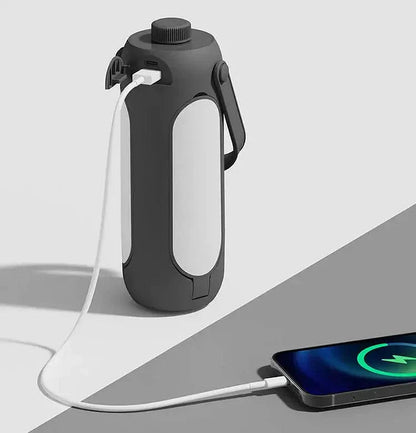 Draagbare LED Campinglamp Opvouwbaar met SOS-functie en USB Opladen