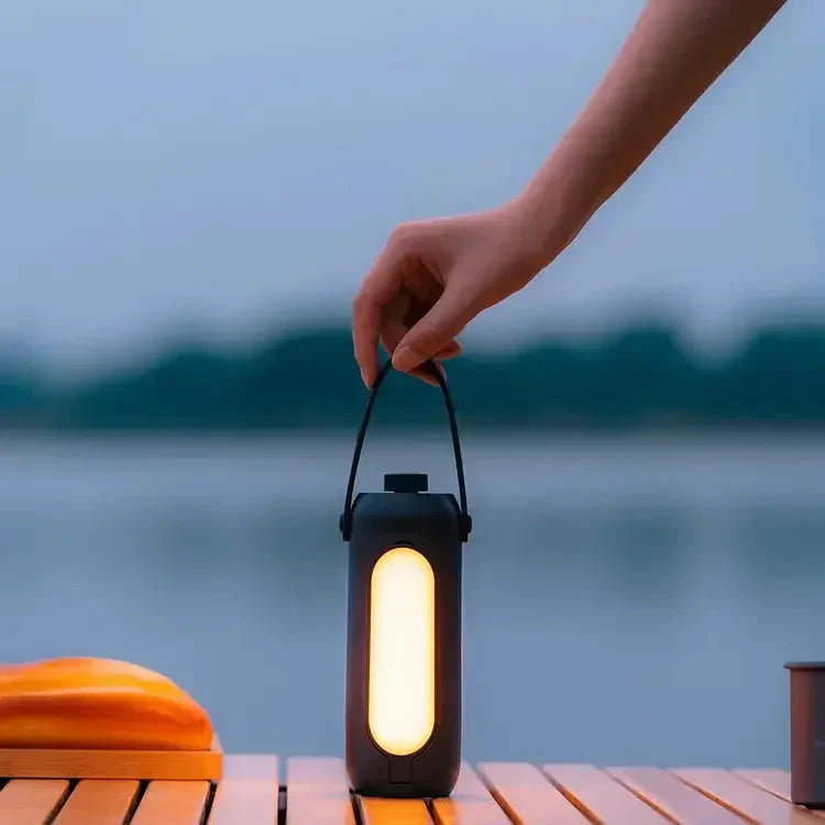 Draagbare LED Campinglamp Opvouwbaar met SOS-functie en USB Opladen