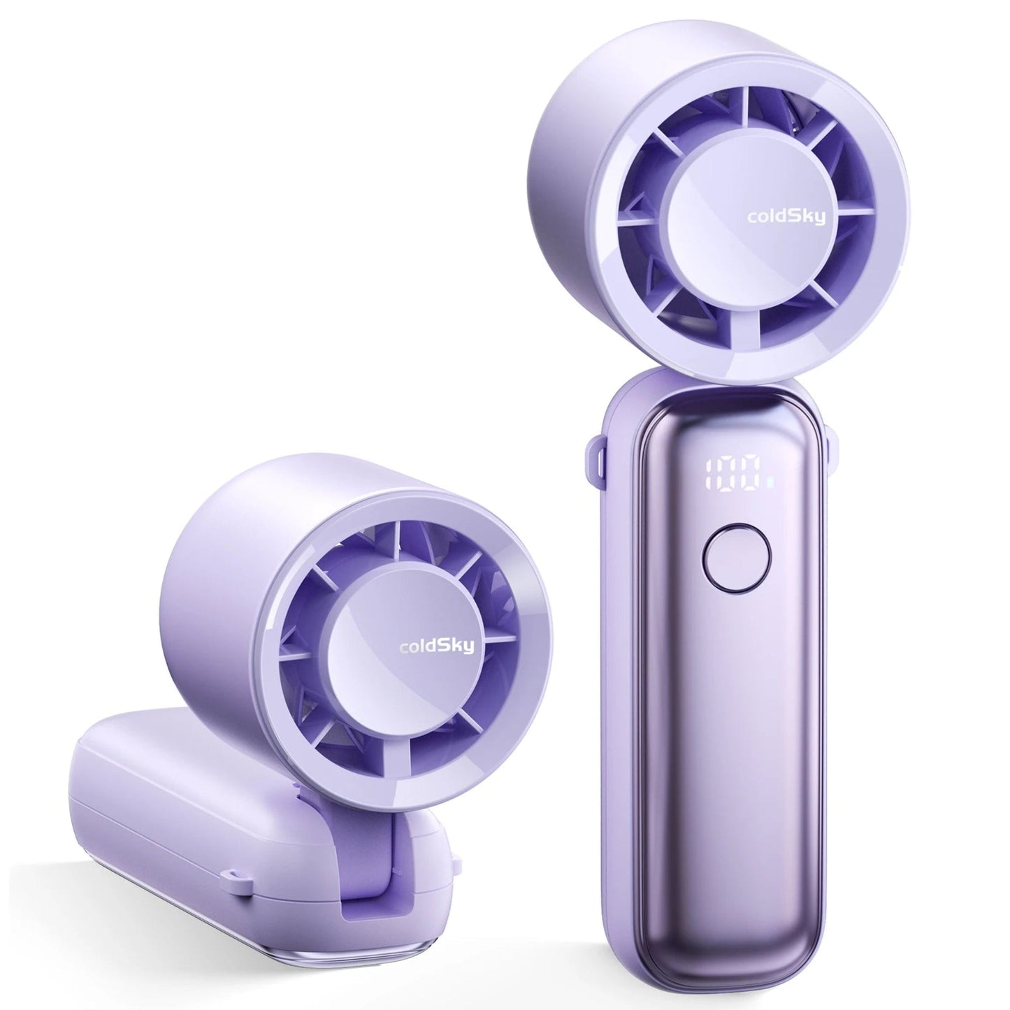 Draagbare Ventilator Opvouwbaar met 6 Standen en Digitaal Display