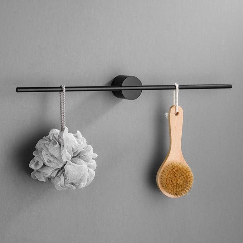Handdoekhouder Wandmontage Minimalistisch met Ronde Wandsteun