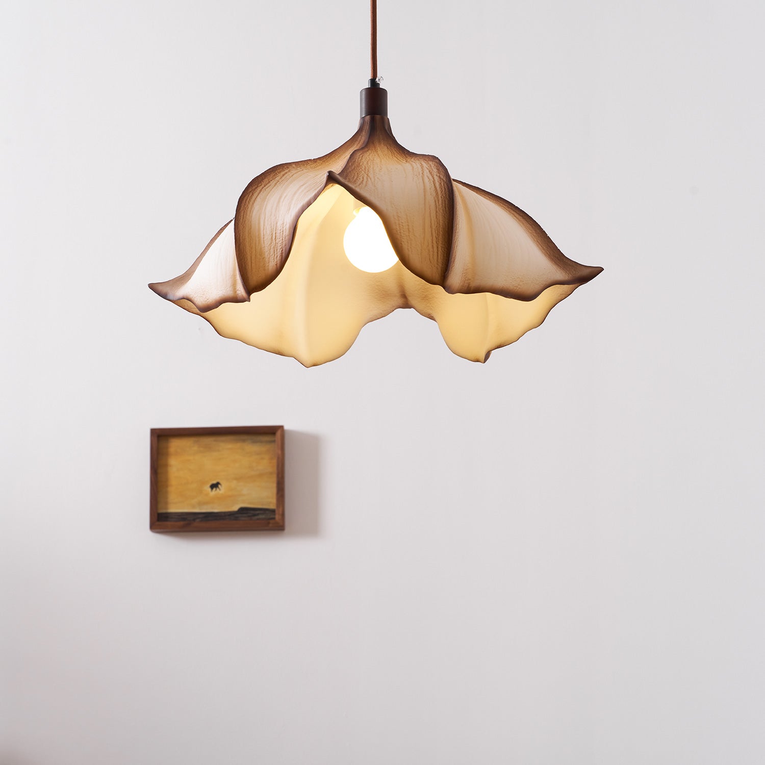 Hanglamp Bohemian met Bloemensilhouet en Verstelbare Hoogte