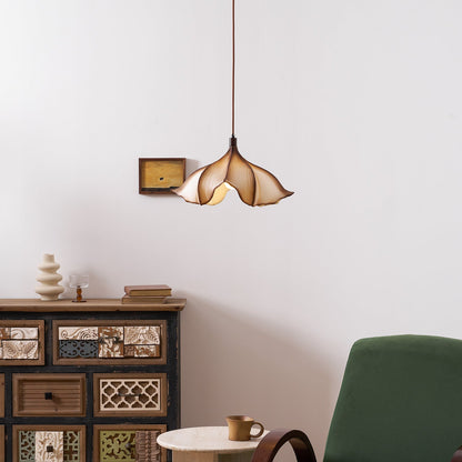 Hanglamp Bohemian met Bloemensilhouet en Verstelbare Hoogte