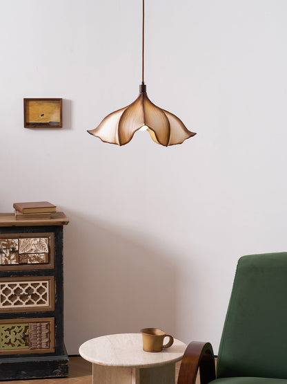 Hanglamp Bohemian met Bloemensilhouet en Verstelbare Hoogte