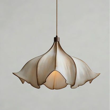 Hanglamp Bohemian met Bloemensilhouet en Verstelbare Hoogte