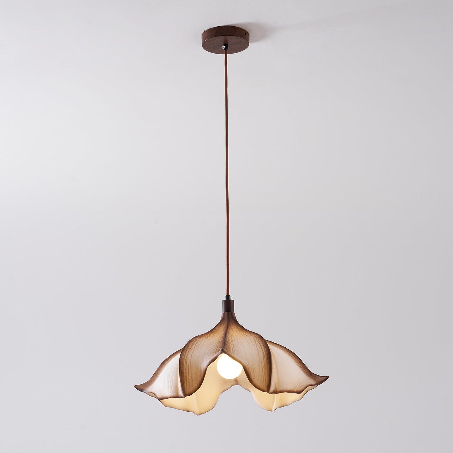 Hanglamp Bohemian met Bloemensilhouet en Verstelbare Hoogte