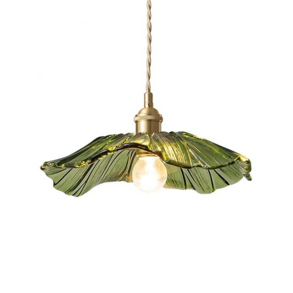 Hanglamp Bohemian met Glazen Bloemvormige Kap