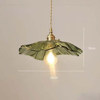Hanglamp Bohemian met Glazen Bloemvormige Kap
